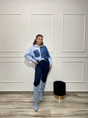 Camicia Riga Denim Lux