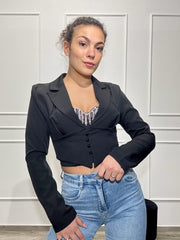 Giacca Top Crop