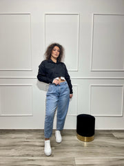 Denim MomFit