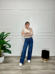 Jeans Cargo Fit