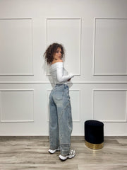 Jeans Ballon Tasche