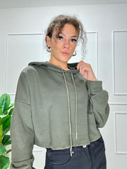 Felpa Crop Mia