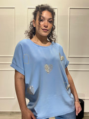 Maglia Perla Strass