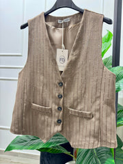 Gilet Paillettes Lory