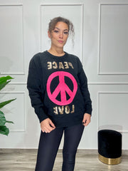 Maglioncino Peace & Love