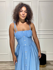 Dress Summer Bottoni