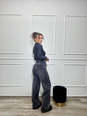 Jeans Black Shining