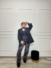 Jeans Black Shining