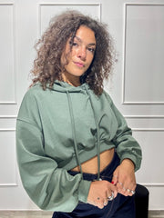 Felpa Crop Berlin