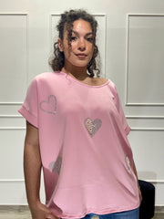 Maglia Perla Strass
