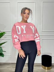Felpa Crop Brooklyn
