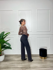 Jeans Black Brillantini