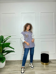 Camicia Righe Jungle