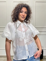 Camicia Satin Diamond