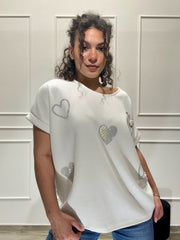 Maglia Perla Strass